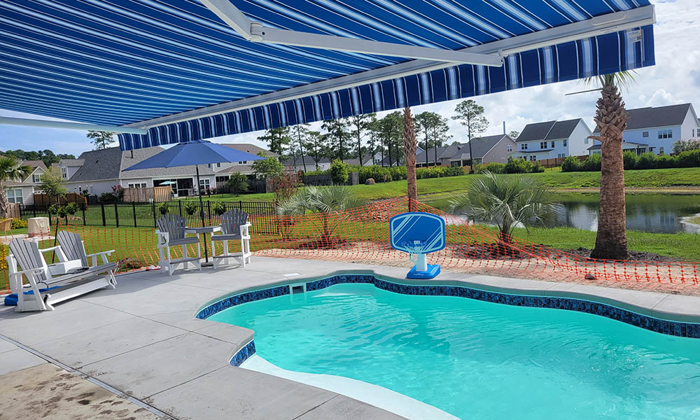 Pool Retractable Awning