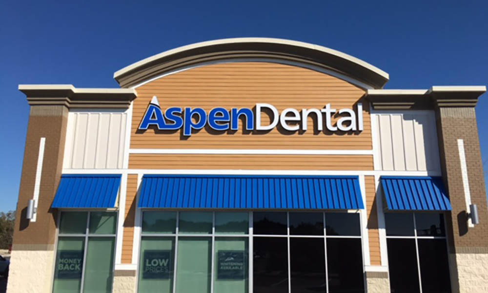 Aspen Dental Metal Awnings