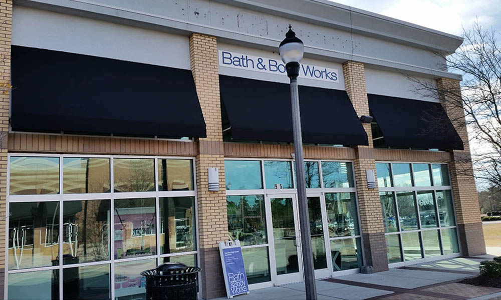 Bath and Body works Awning