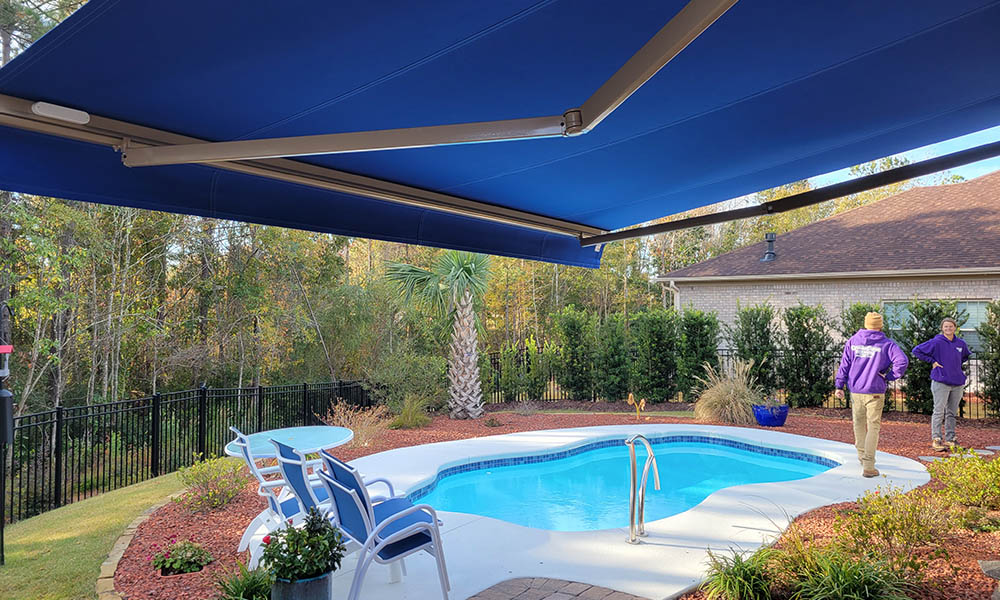 Pool Retractable Awning